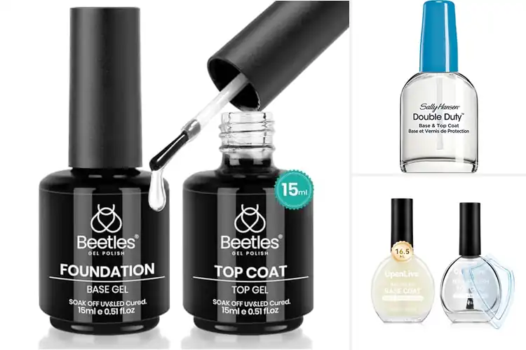 Detailed view of Best Requires Base Top Coat