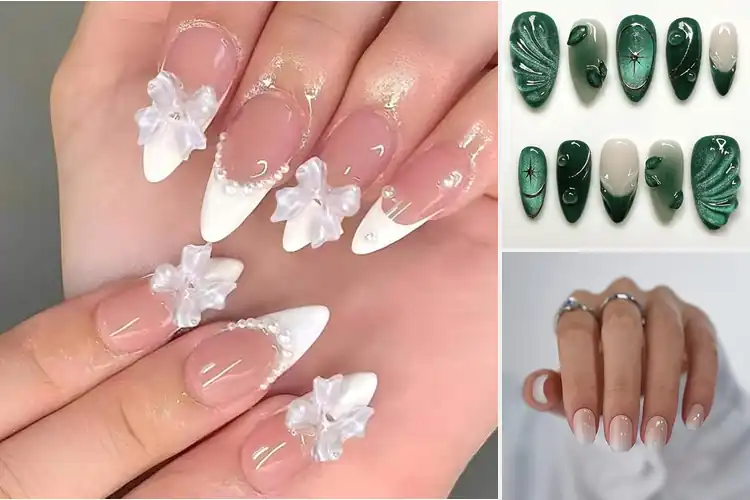Detailed view of Best Reusable Press On Nails