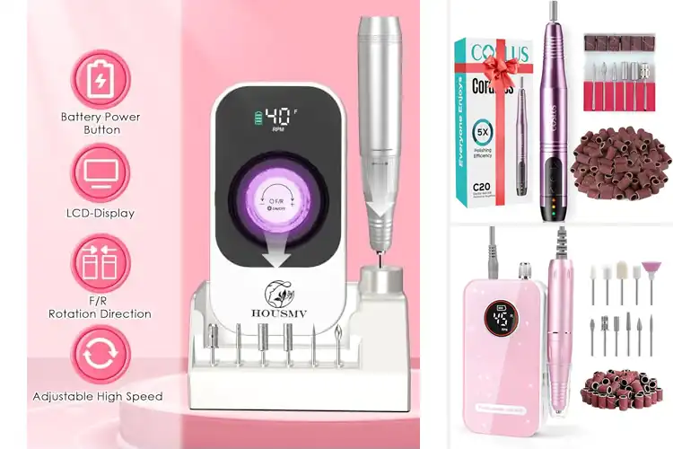 Detailed view of Best Reversible Nail Drill