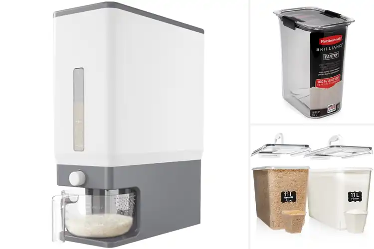 Detailed view of 10 Best Rice Storage Containers: Keeps Grains Fresh