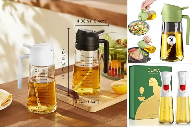 Detailed view of 10 Best Salad Oil Sprayers for Perfect, Even Coverage