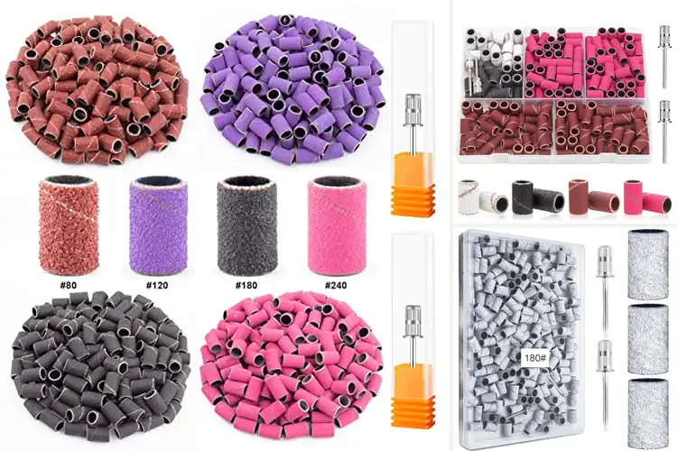 Detailed view of Best Sanding Bands Bundle: Elevate Your Nail Care Routine