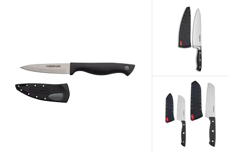 Detailed view of 10 Best Self-Sharpening Knives for Effortless Cooking