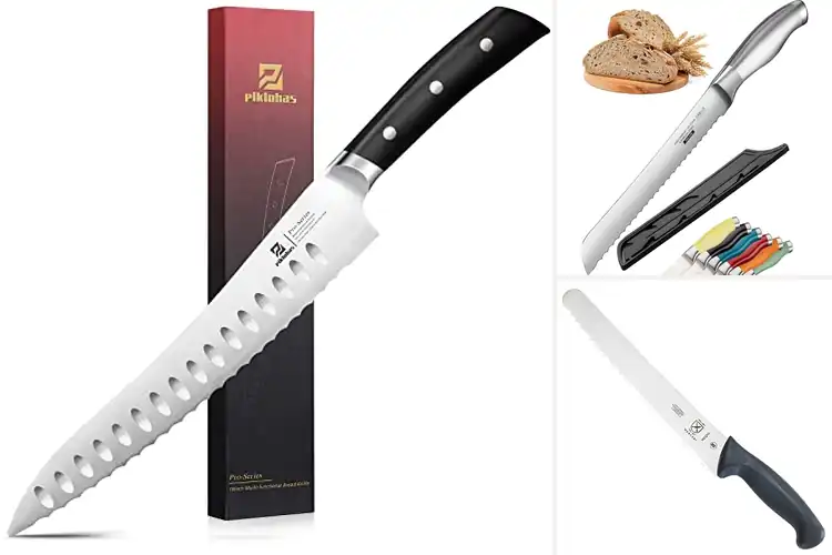 Detailed view of 10 Best Serrated Bread Knives for Effortless Slicing
