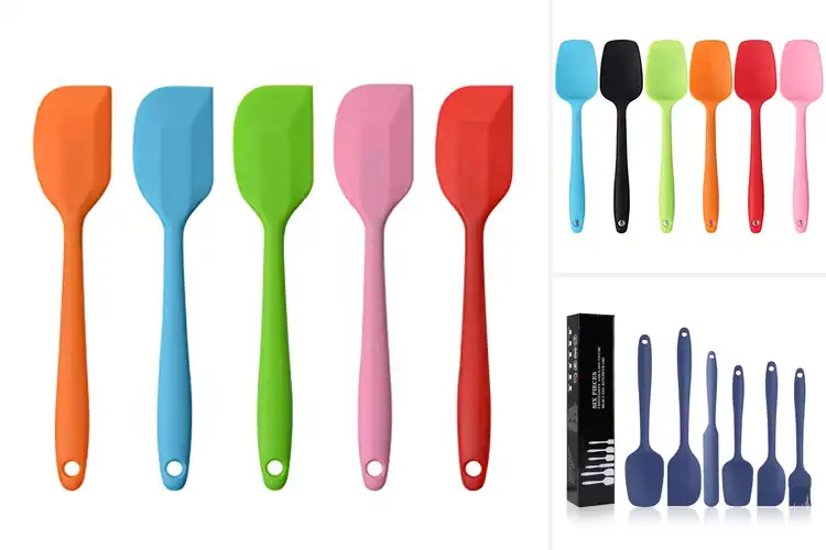 Detailed view of 10 Best Silicone Spatulas for Effortless Cooking