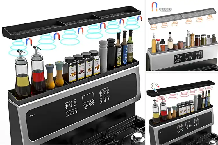 Detailed view of 10 Best Silicone Stove Shelves for a Tidy Kitchen