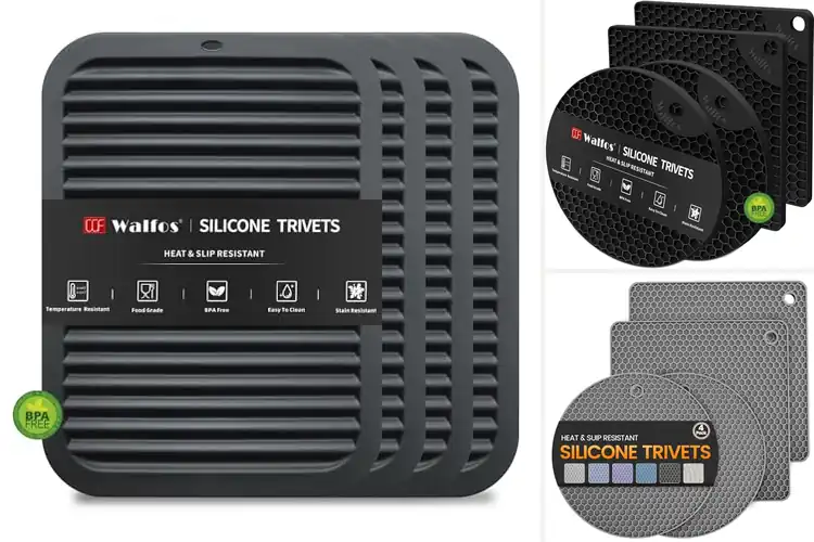 Detailed view of 10 Best Silicone Trivets to Keep Counters Spotless