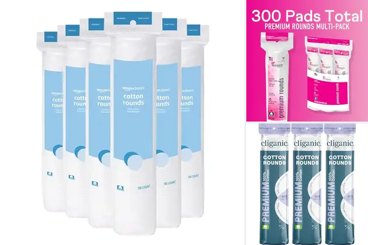 Detailed view of 10 Best Skincare Cotton Rounds: Gentle Clean