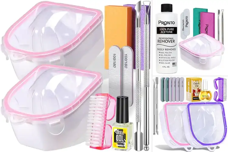 Detailed view of Best Soak Off Gel Nail Kit for Salon-Quality at Home