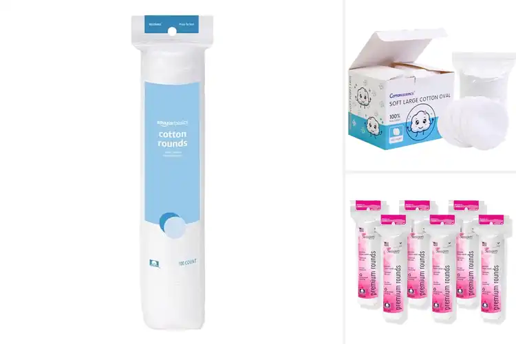 Detailed view of 10 Best Soft And Gentle Cotton Rounds For Baby Skin