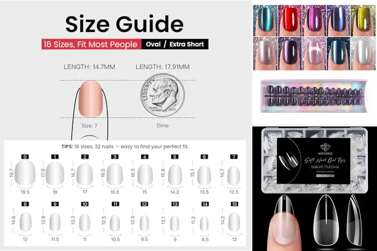 Detailed view of Best Soft Gel Fake Nails