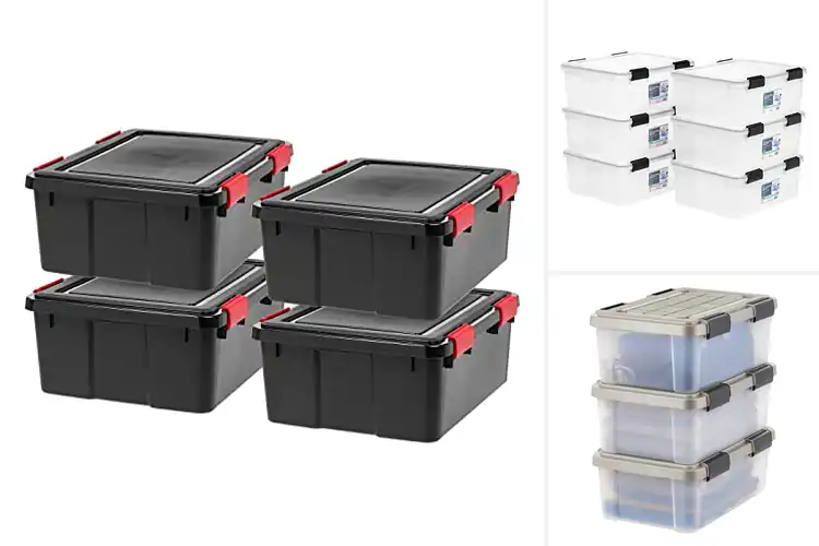Detailed view of 10 Best Stackable Containers: Organize Your Space with Ease