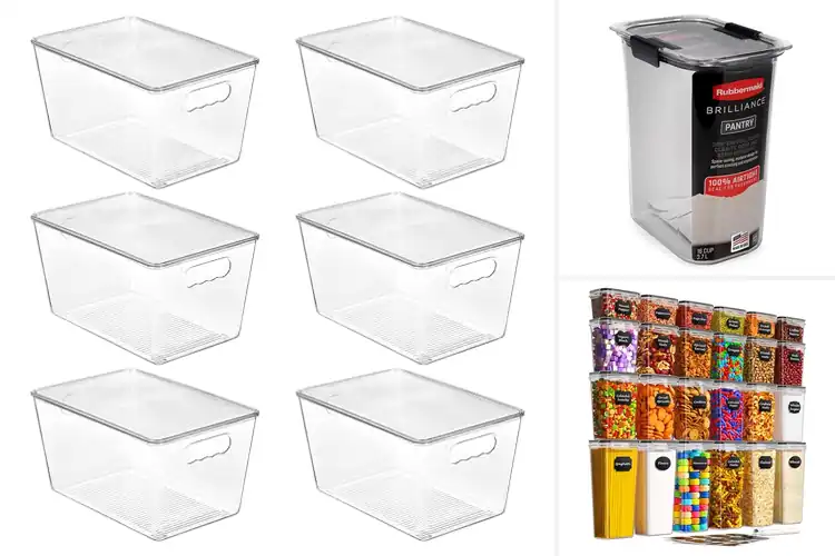 Detailed view of 10 Best Stackable Pantry Storage Containers for Organized Spaces