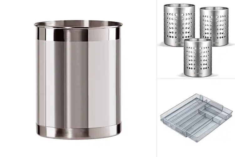 Detailed view of 10 Best Stainless Organizers for a Sleek, Dry Kitchen