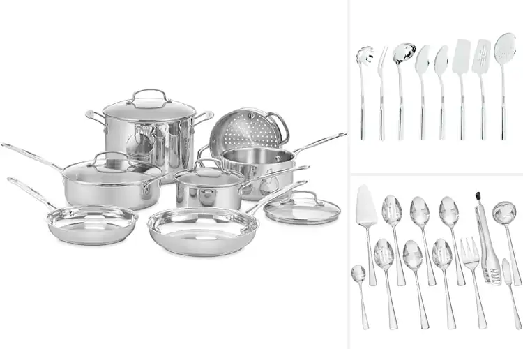 Detailed view of 10 Best Stainless Steel Utensils for Stylish Everyday Cooking