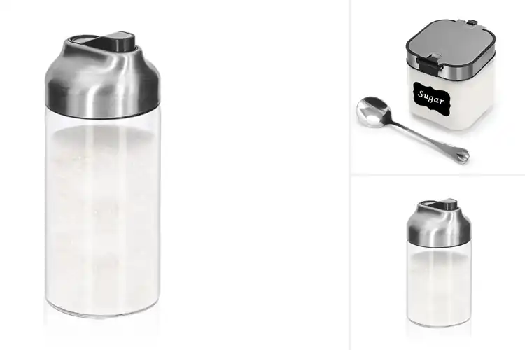 Detailed view of 10 Best Sugar Containers for Freshness & No Mess