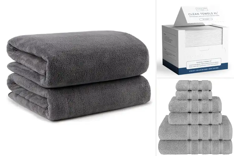 Detailed view of 10 Best Towels For Sensitive Skin: Gentle & Soft