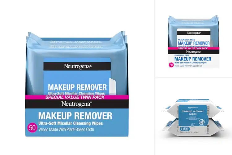 Detailed view of Best Twin Pack Makeup Wipes 2×25