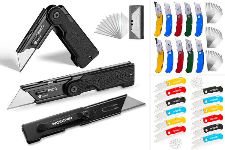 Detailed view of 10 Best Utility Knives Sets for Easy Precision Cutting