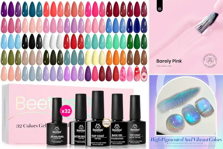 Detailed view of Best UV LED Gel Polishes
