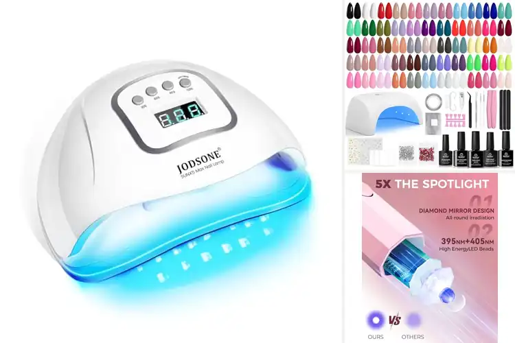 Detailed view of Best UV Light Nail Starters