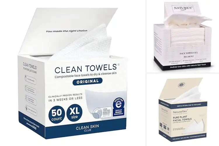 Detailed view of Best Vegan Biobased Face Towels