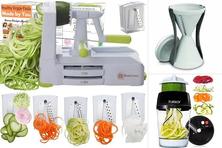 Detailed view of 10 Best Vegetable Spiralizers: Make Veggie Noodles