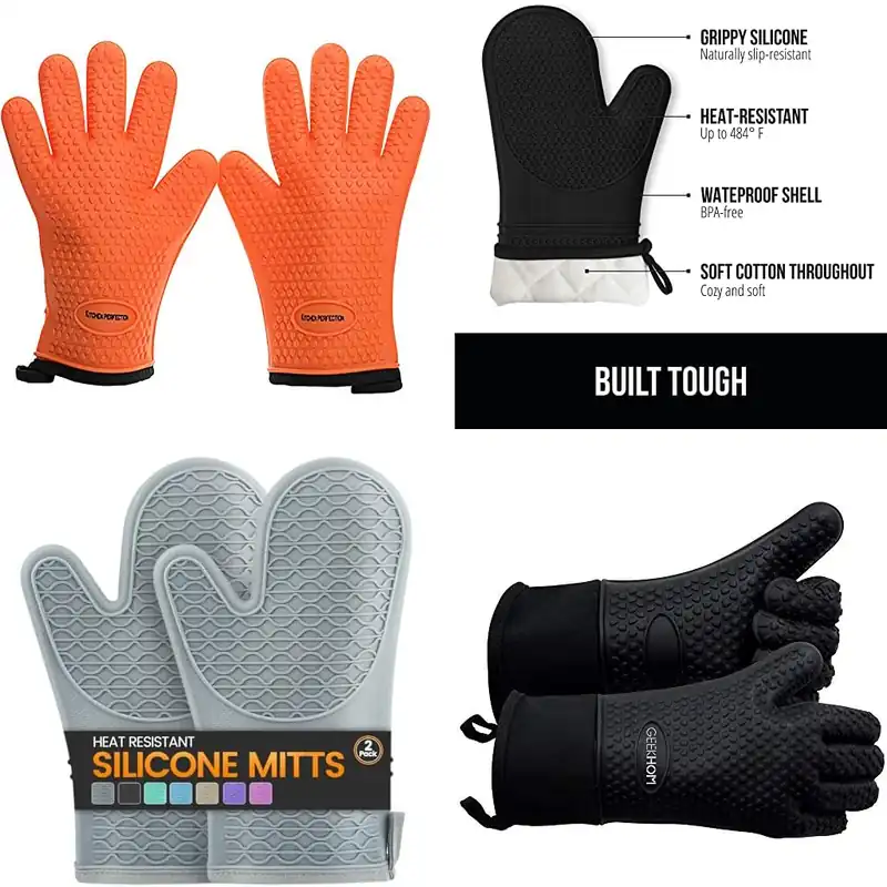 10 Best Waterproof Oven Mitts for Safe & Comfortable Cooking
