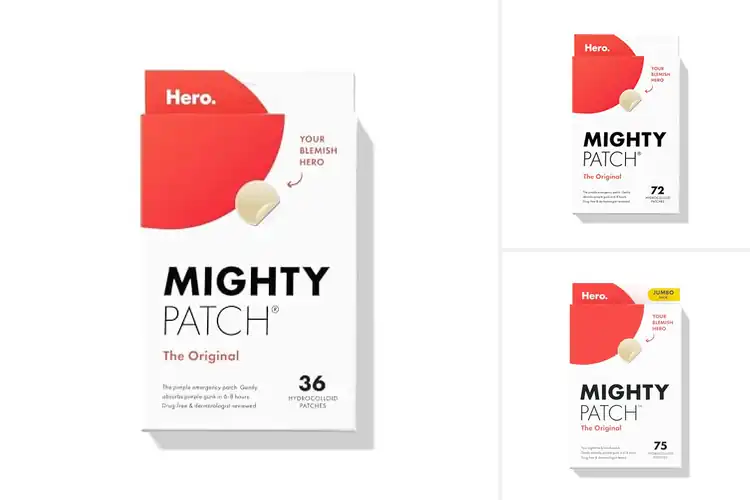 Detailed view of 10 Best Whitehead Patches for Overnight Clear Skin