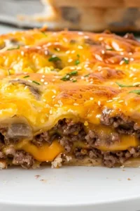 Bisquick Cheeseburger Pie Photo