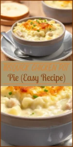 Bisquick Chicken Pot Pie (Easy Recipe) Vertical Photo