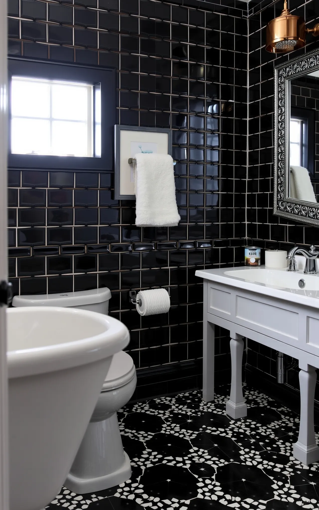 Black and White Bathroom Idea 2