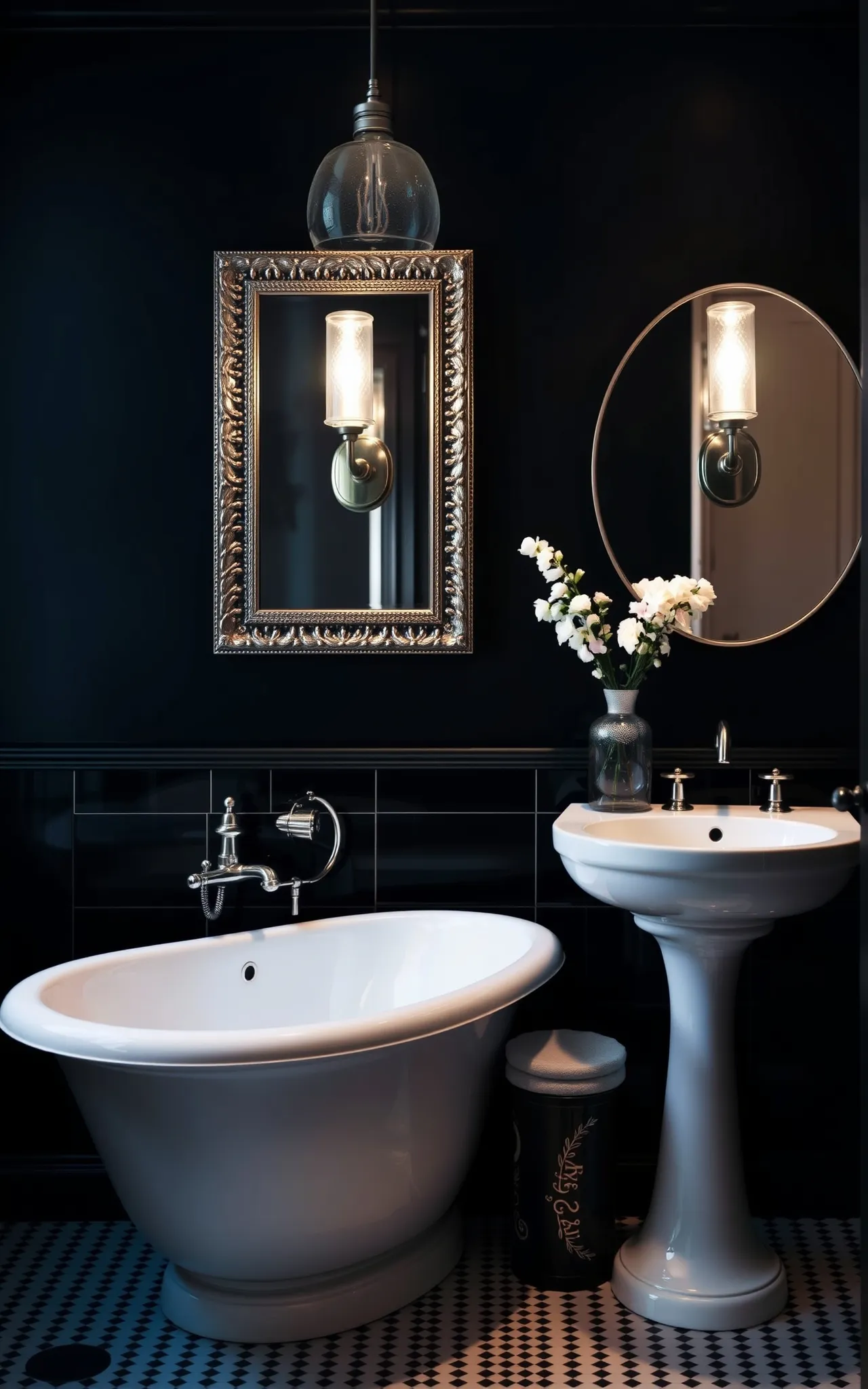 Black and White Bathroom Idea 4