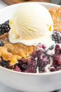 Blackberry Dump Cake Photo