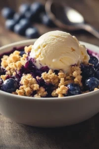 Blueberry Crumble Photo