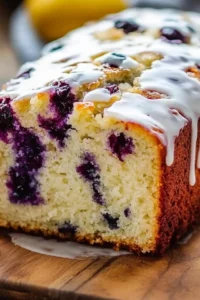 Blueberry Yogurt Cake Photo