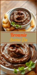 Brownie Batter Dip Vertical Photo