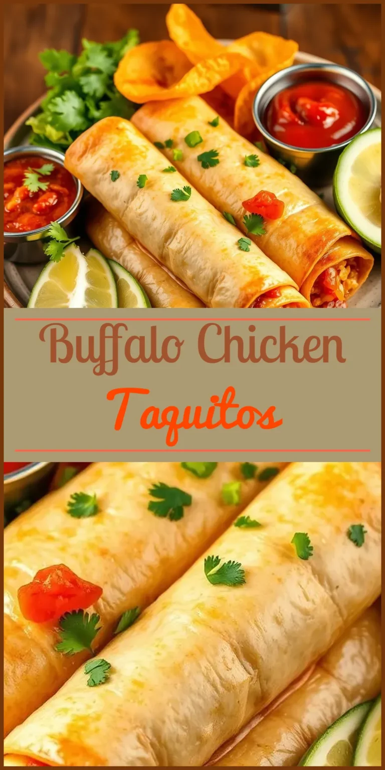 Buffalo Chicken Taquitos Vertical Photo