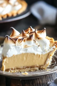 Butterscotch Pie Photo