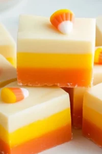 Candy Corn Fudge Photo
