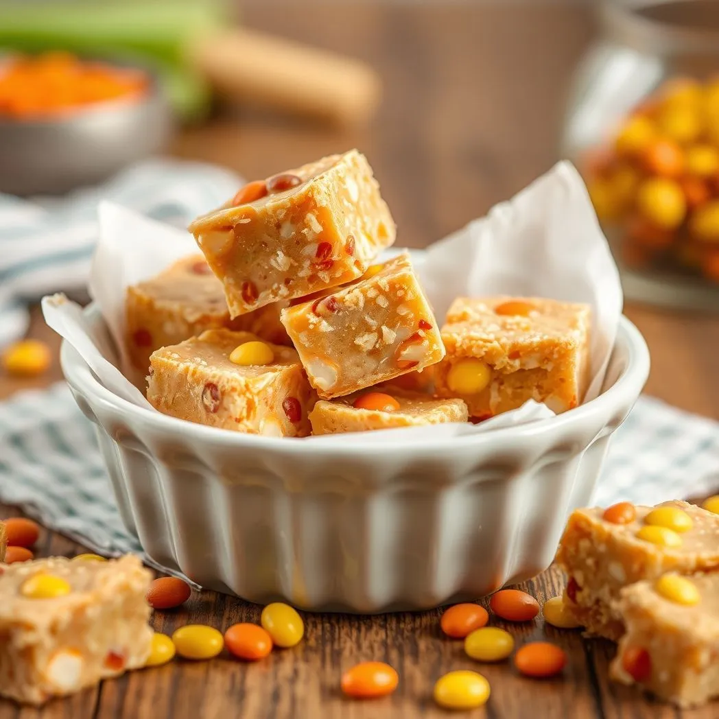 Candy Corn Fudge