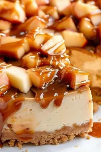 Caramel Apple Cheesecake Photo