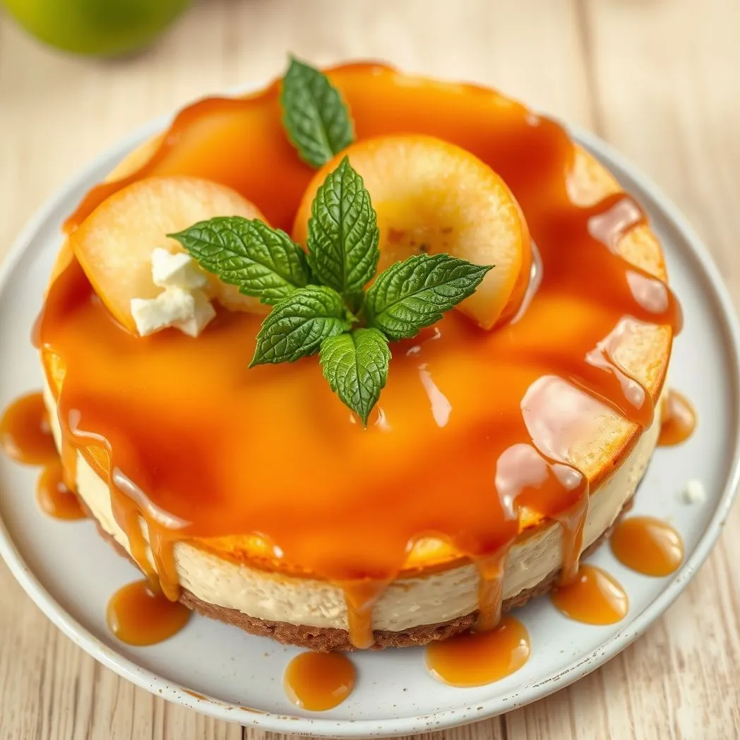 Caramel Apple Cheesecake