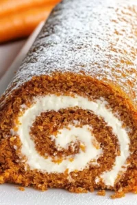 Carrot Cake Roll Photo