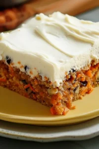 Carrot Sheet Cake Photo