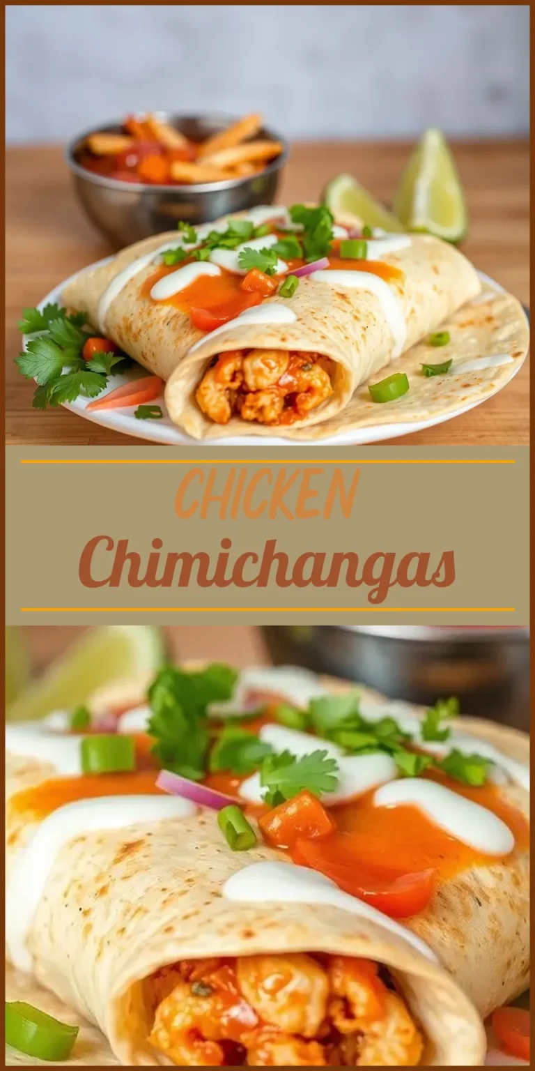 Chicken Chimichangas Vertical Photo