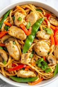 Chicken Lo Mein Photo