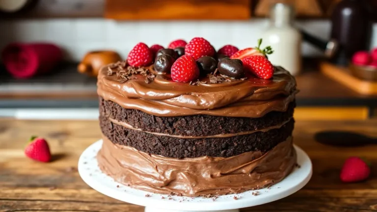 Chocolate Cake Recipe Photo