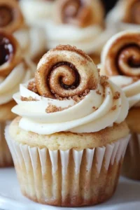 Cinnamon Roll Cupcakes Photo