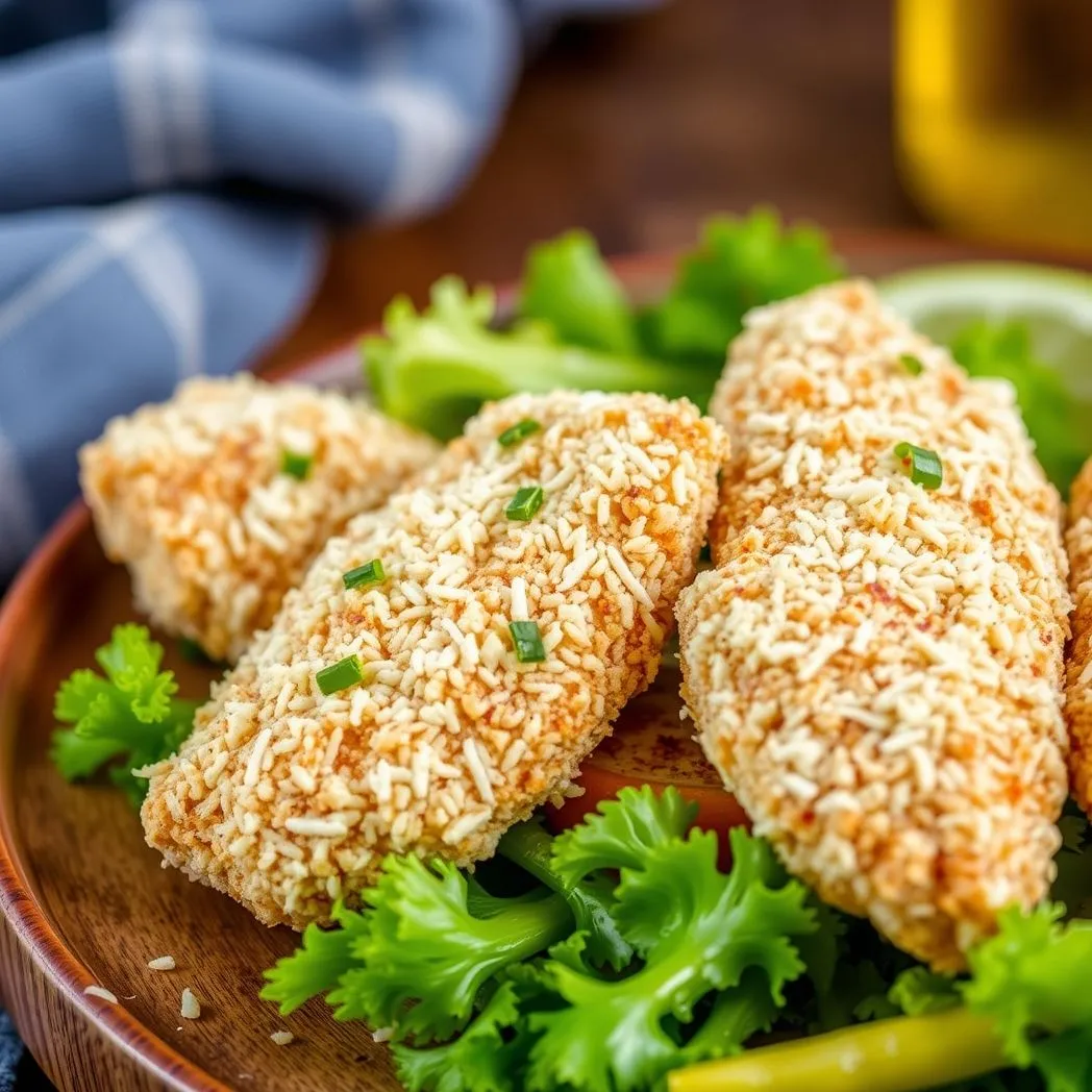 Coconut Crusted Chicken Tenders